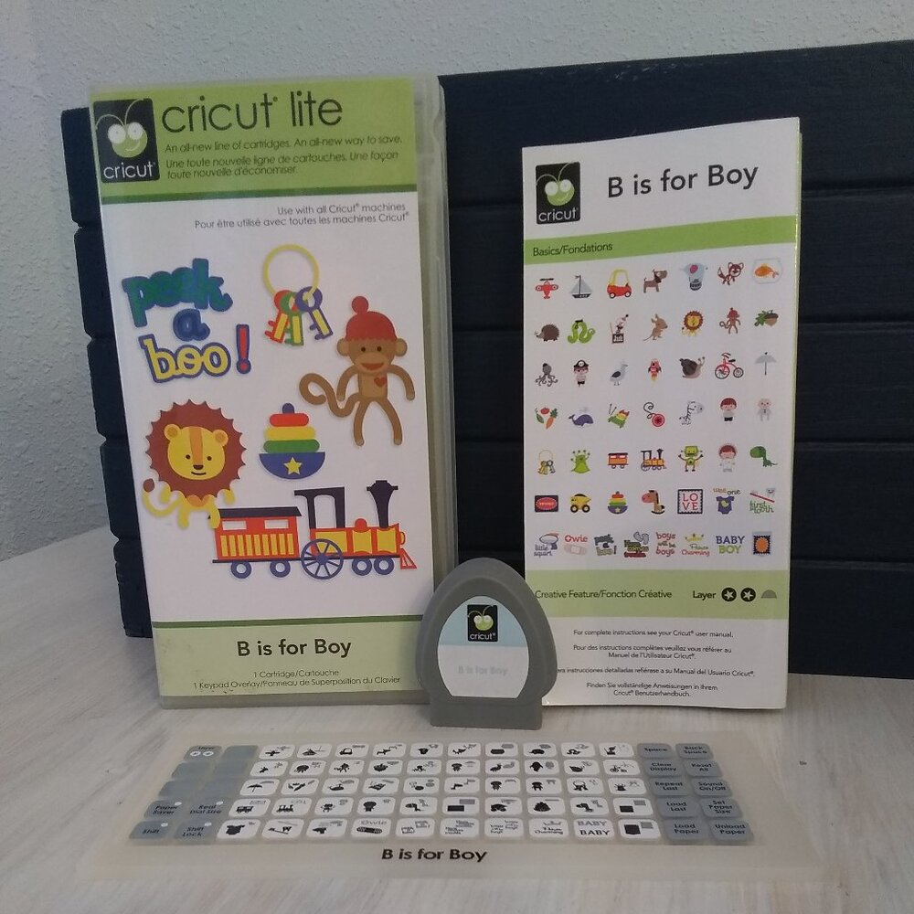 Cricut B is for Boy